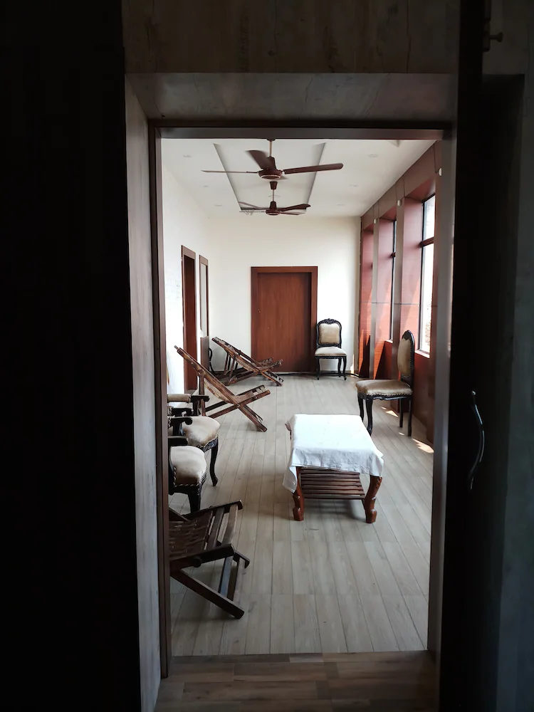 Lobby sitting area