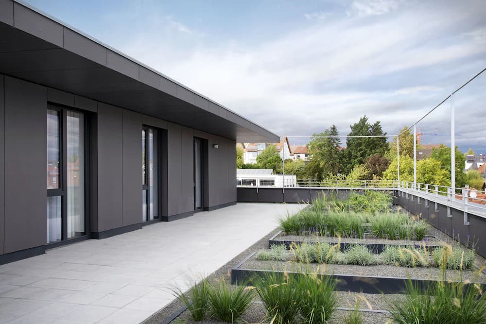 Rooftop terrace