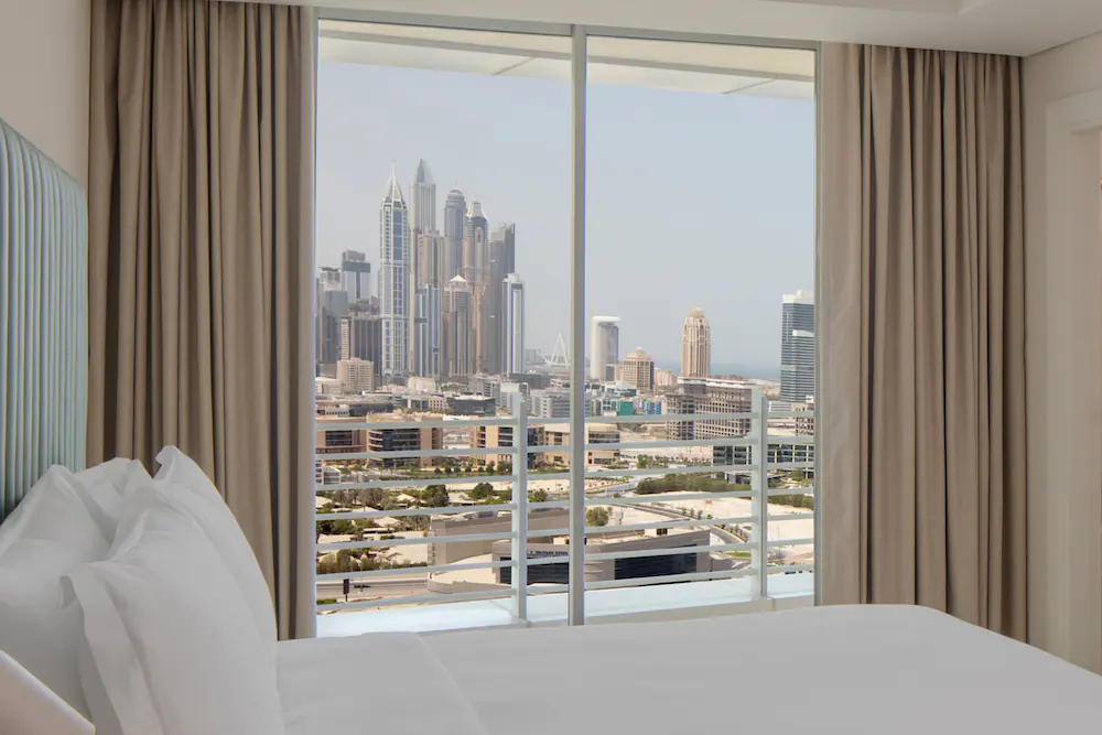 City view from property