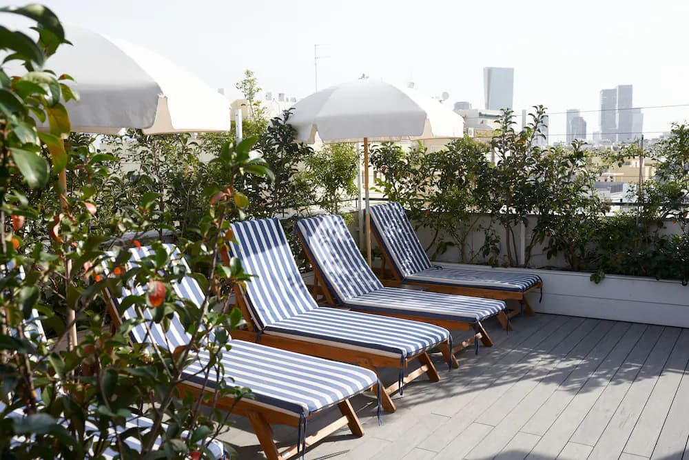 Rooftop terrace