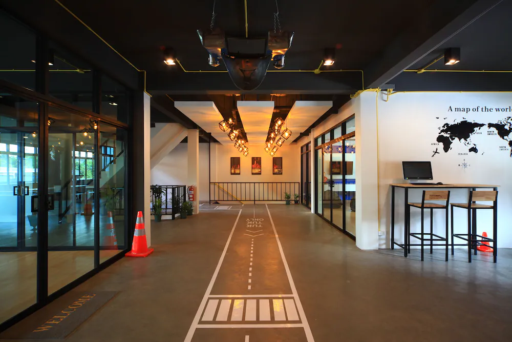 Reception hall
