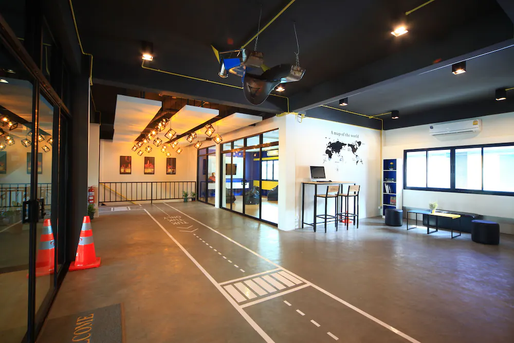 Reception hall
