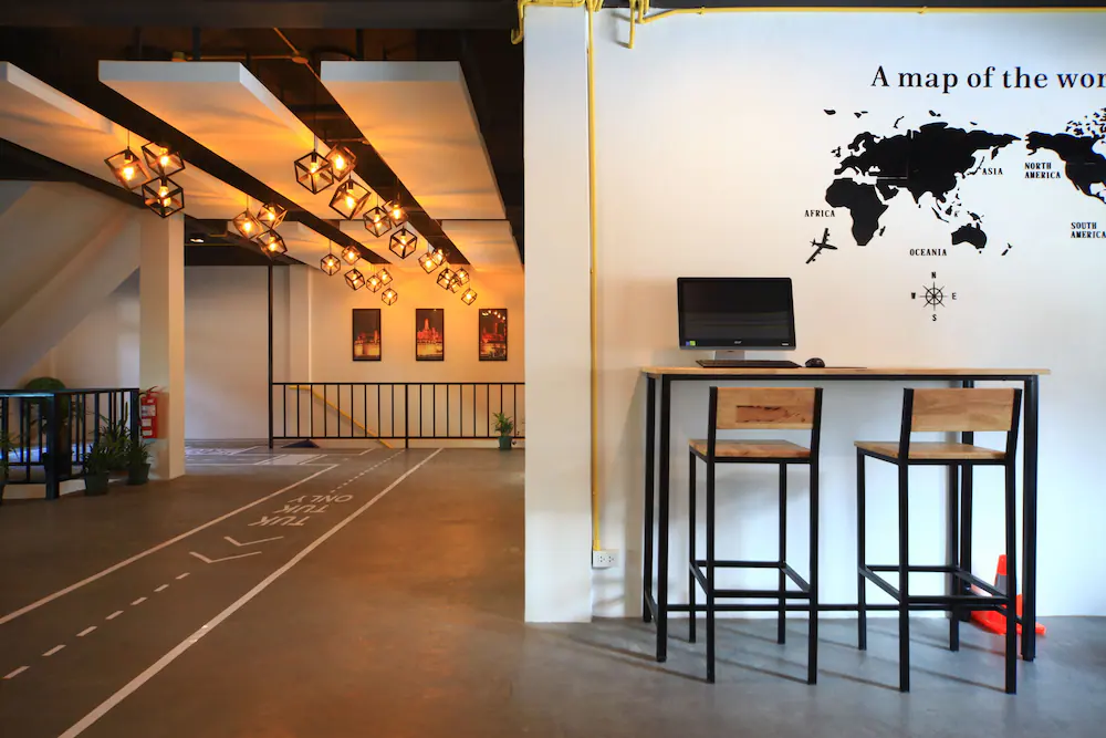 Reception hall