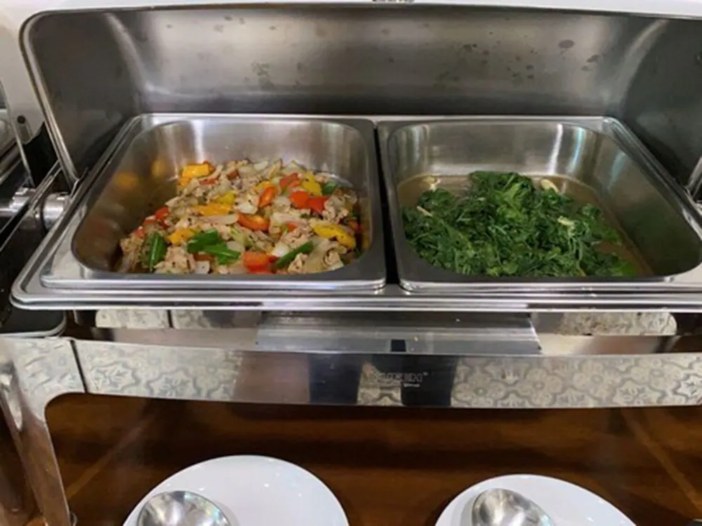 Breakfast buffet