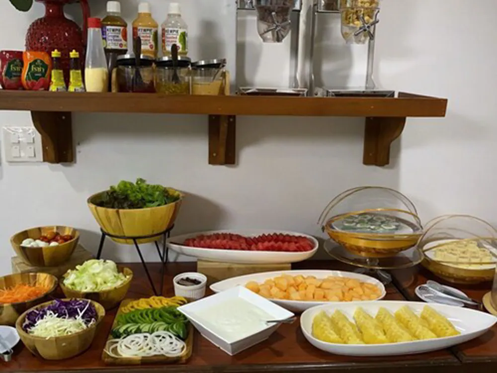Breakfast buffet
