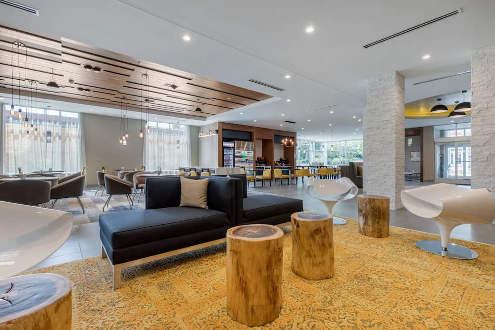 Lobby sitting area