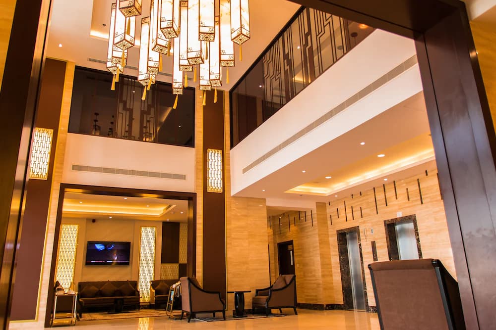 Lobby sitting area