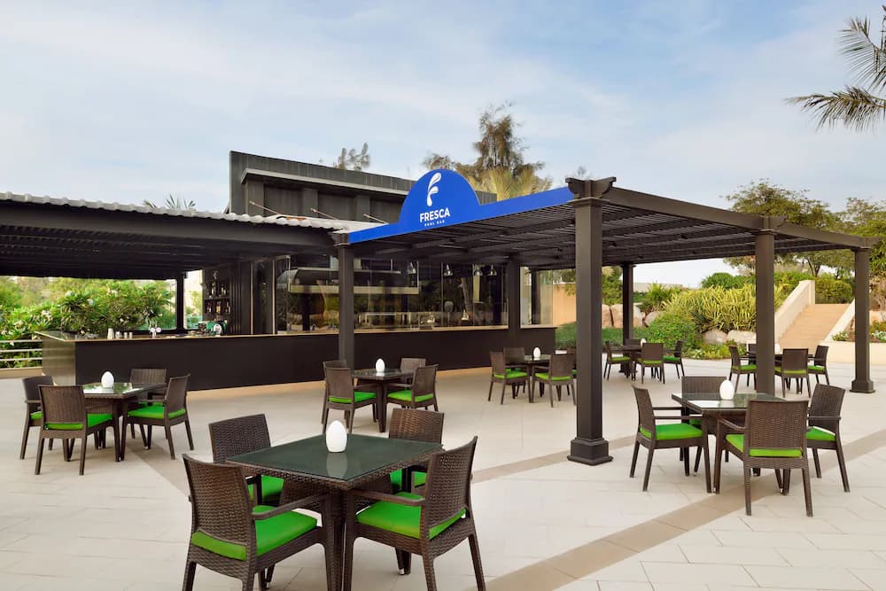 Poolside bar