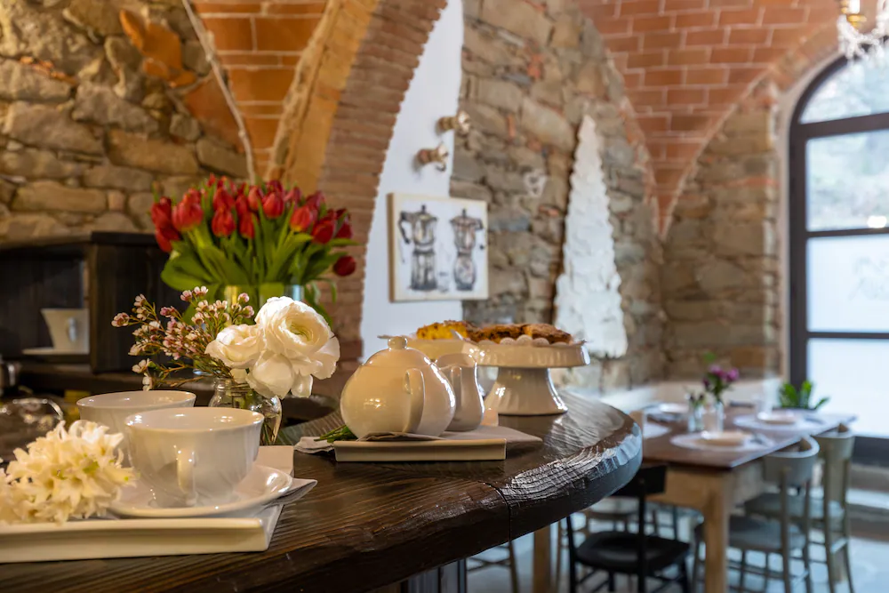 Breakfast area