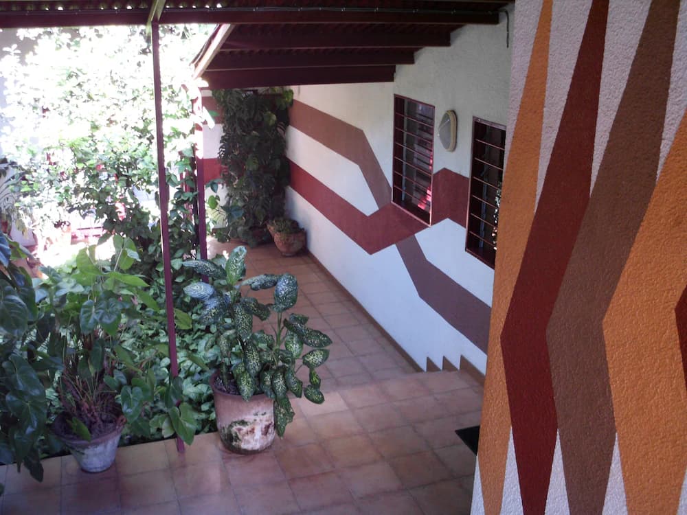 Interior entrance