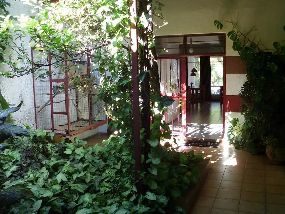Interior entrance