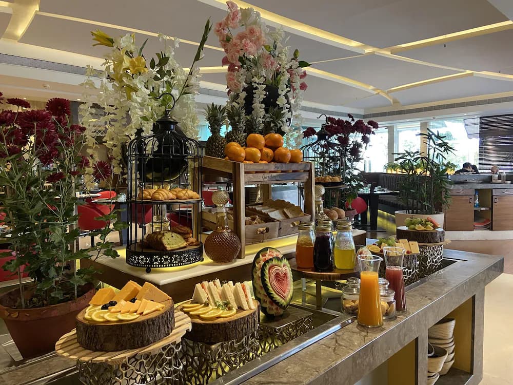 Breakfast area