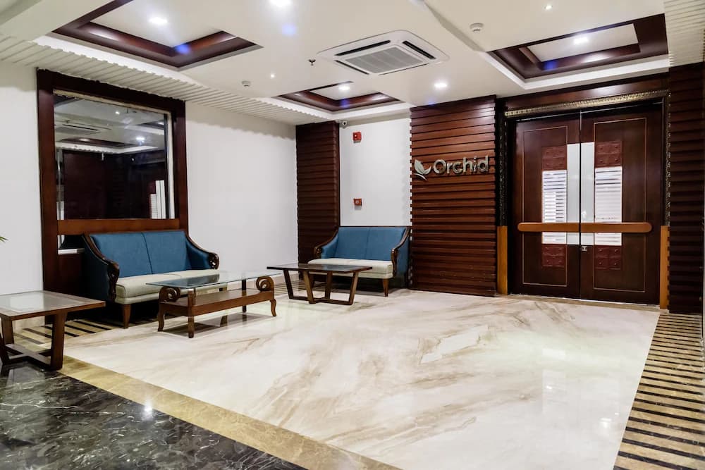 Interior entrance