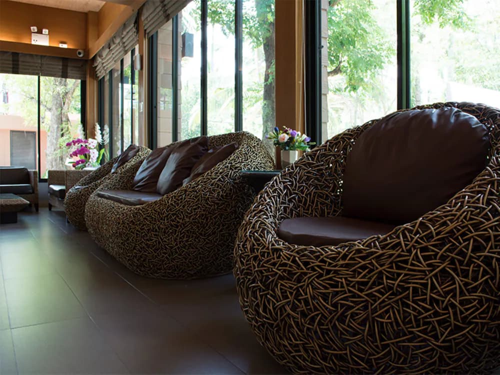 Lobby sitting area