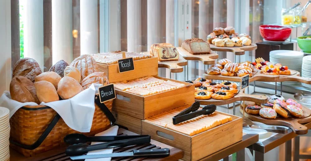 Breakfast buffet