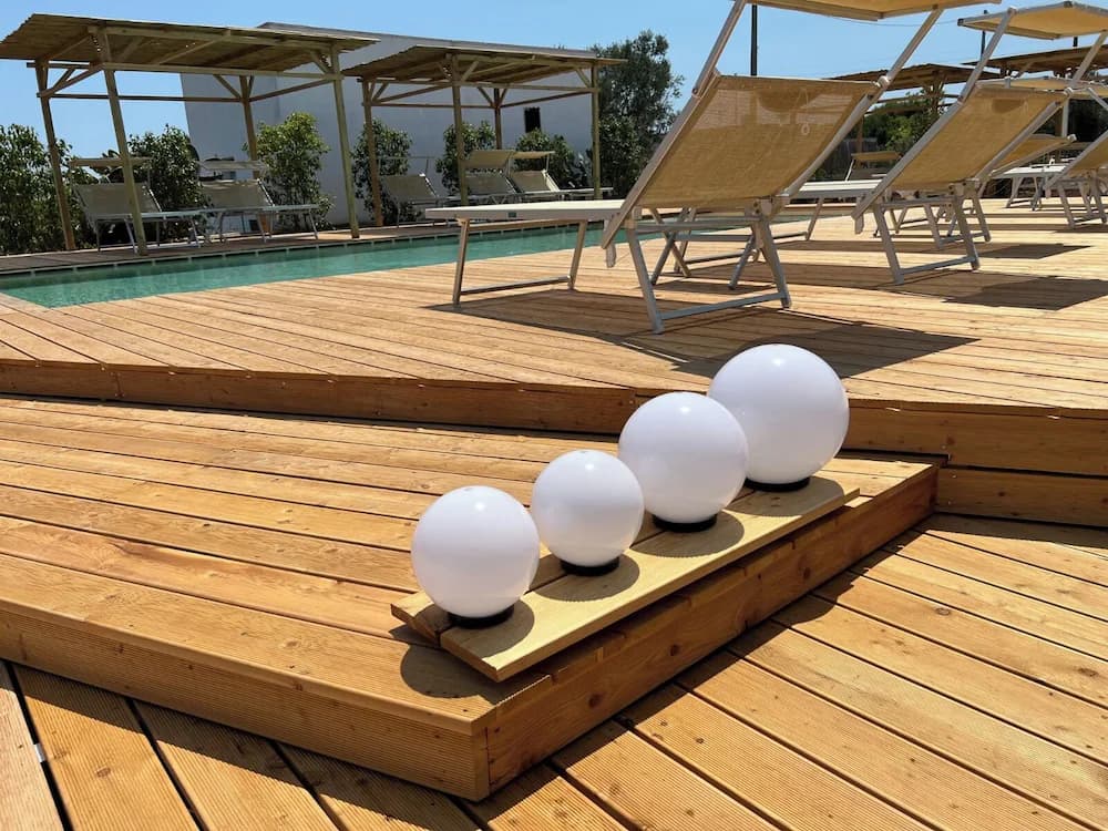 Rooftop pool
