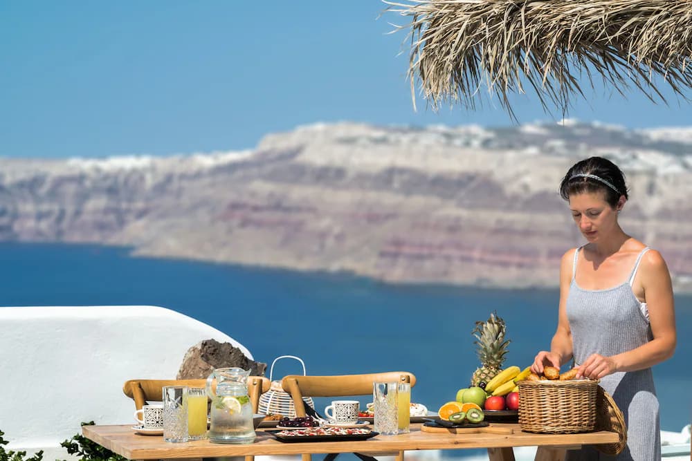 Breakfast area