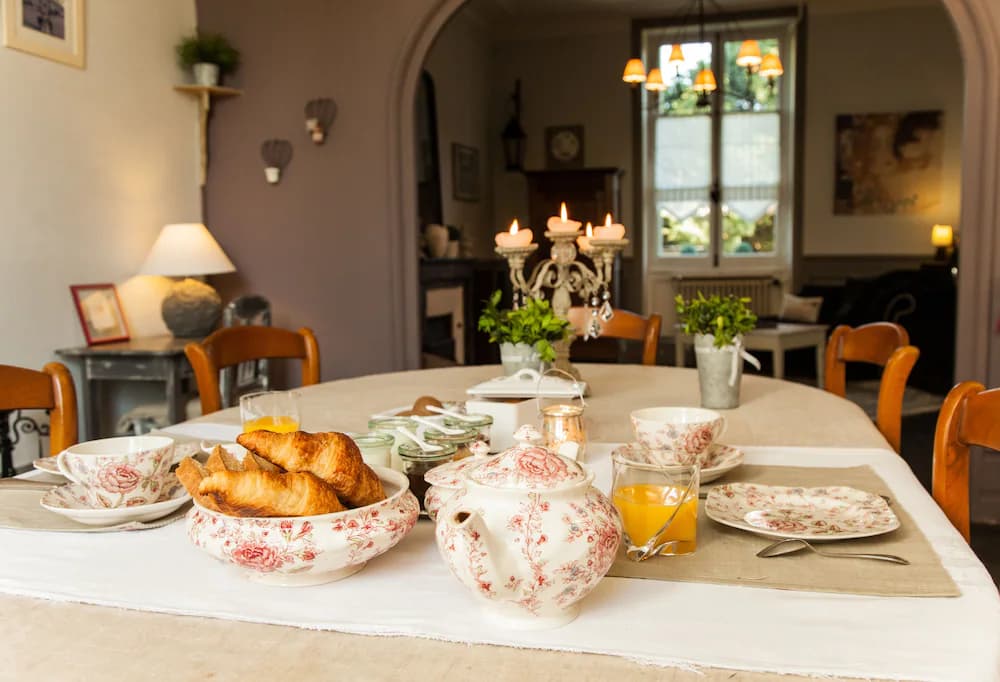 Breakfast area