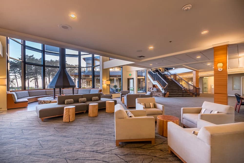 Lobby sitting area