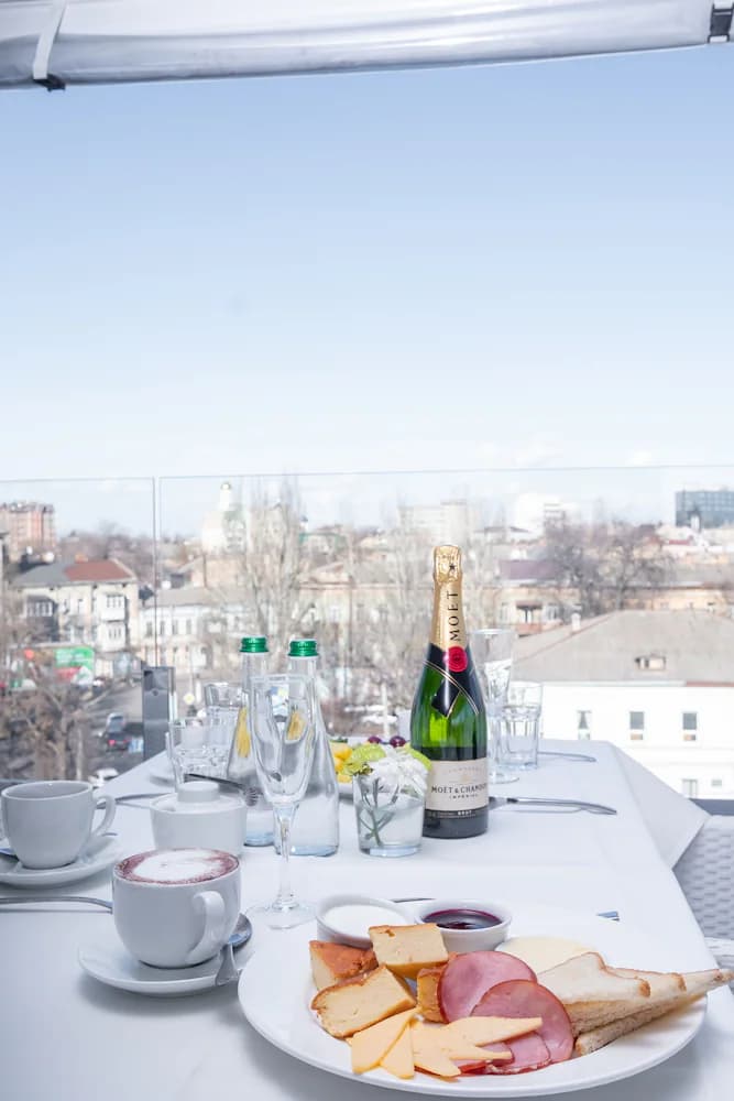 Rooftop terrace