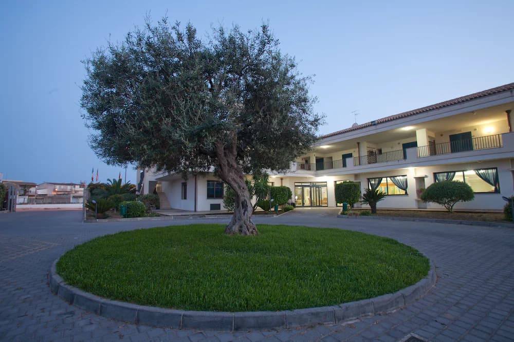 Front of property - evening/night