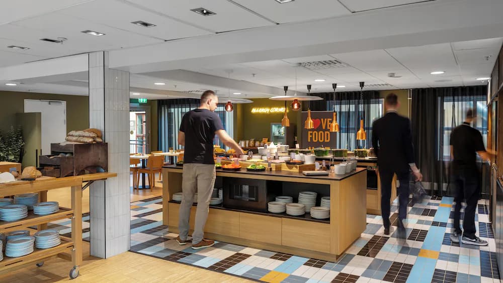 Breakfast area