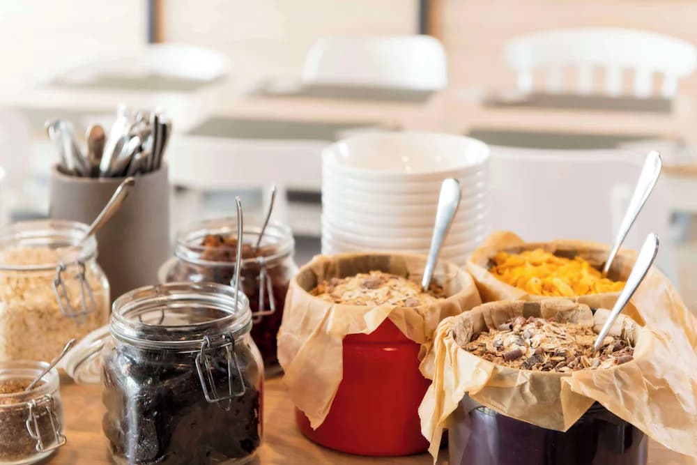 Breakfast area
