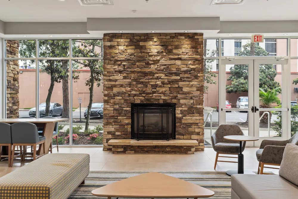 Lobby sitting area