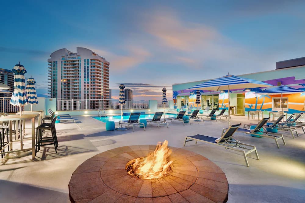 Rooftop terrace