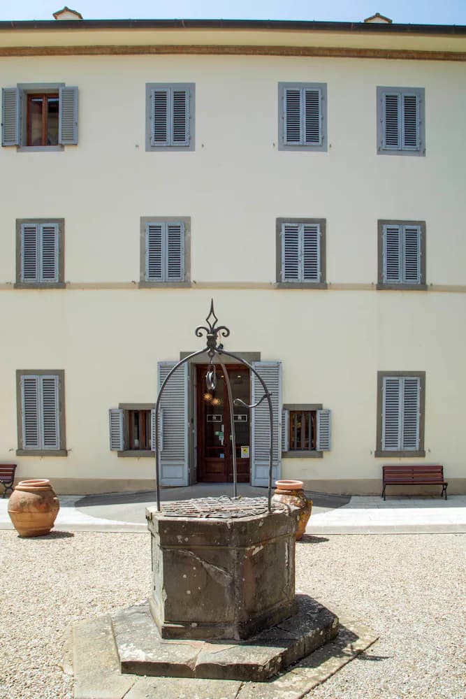 Interior entrance