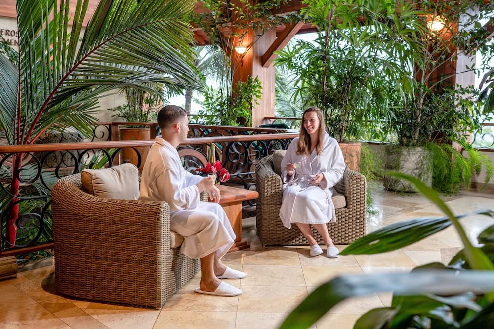 Spa reception