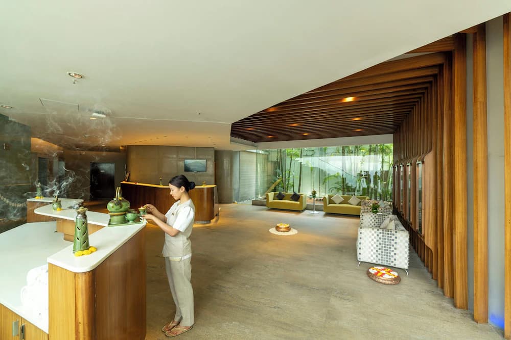 Spa reception