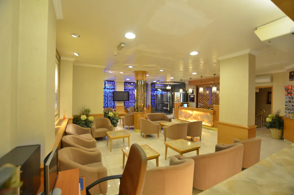 Lobby sitting area