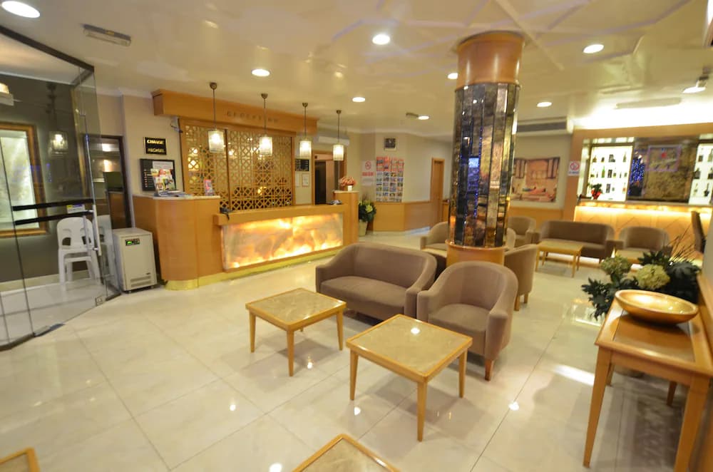 Lobby sitting area