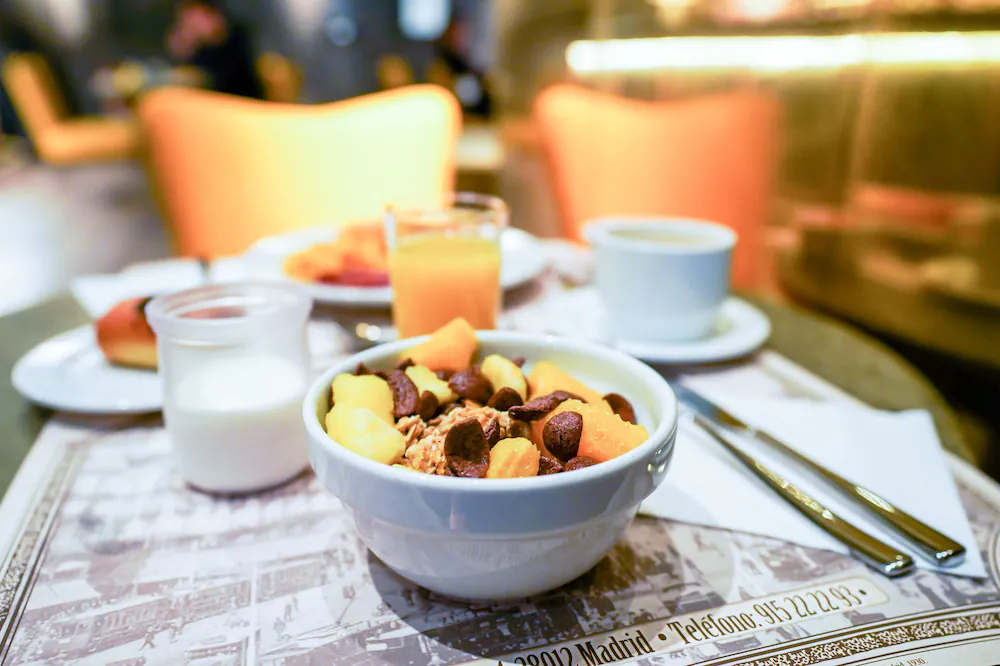 Breakfast buffet