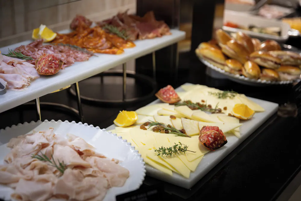 Breakfast buffet