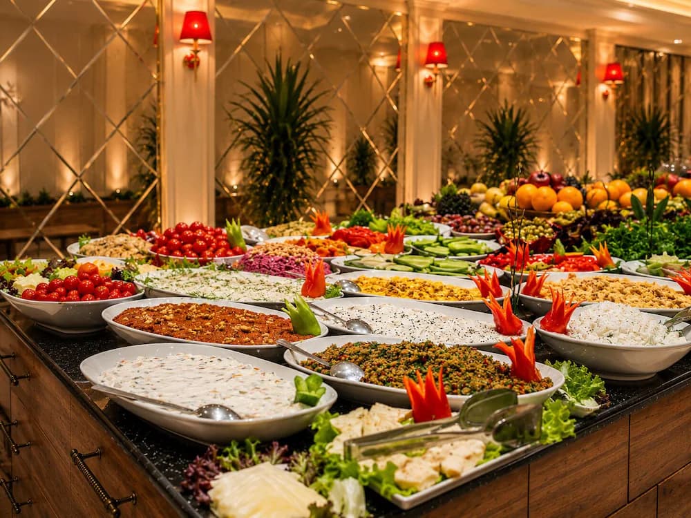 Breakfast buffet