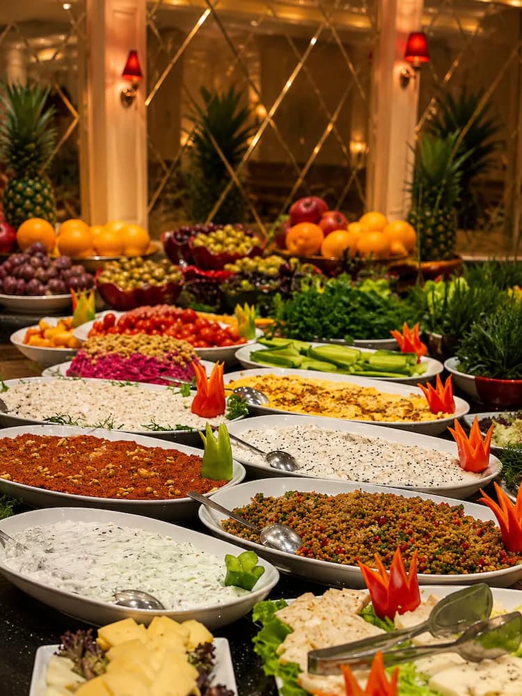Breakfast buffet