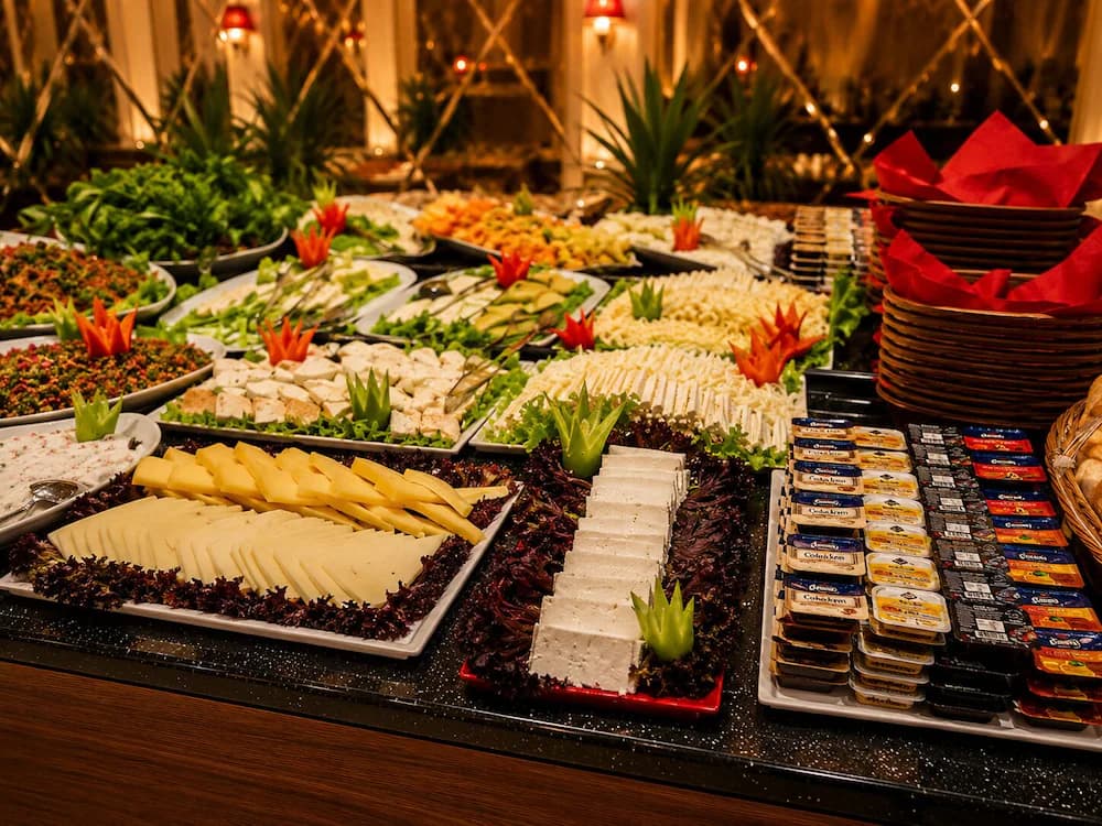 Breakfast buffet