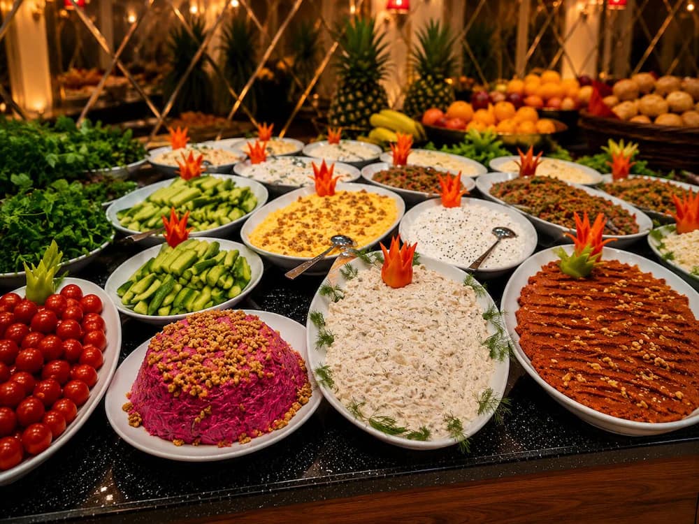 Breakfast buffet