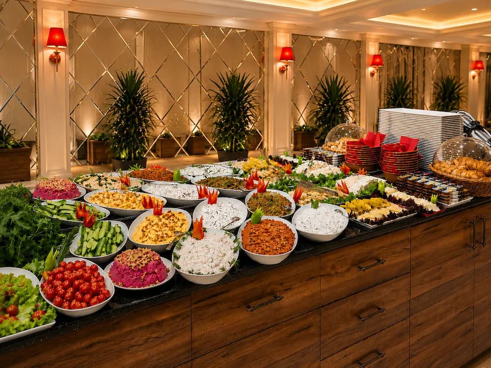 Breakfast buffet