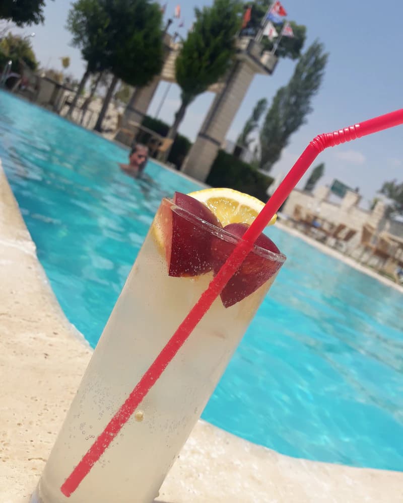 Poolside bar