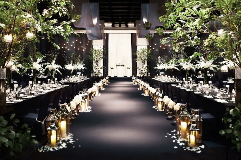 Indoor wedding