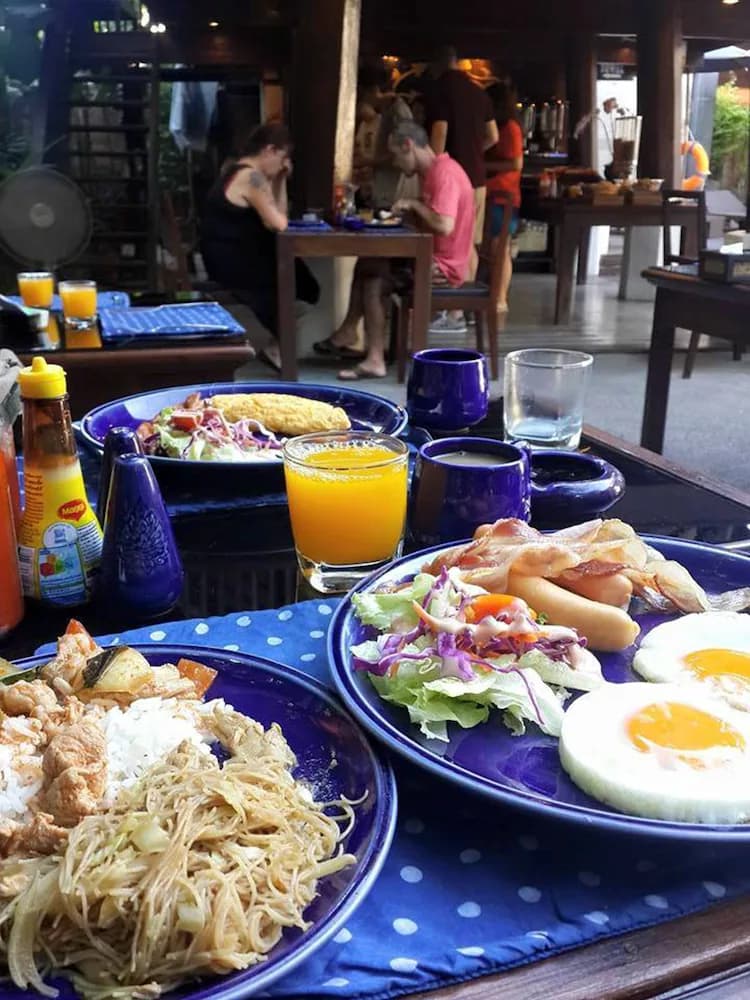 Breakfast buffet