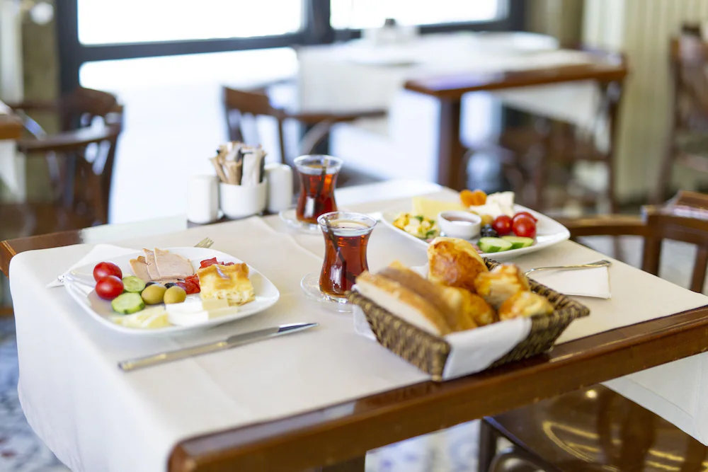 Breakfast area