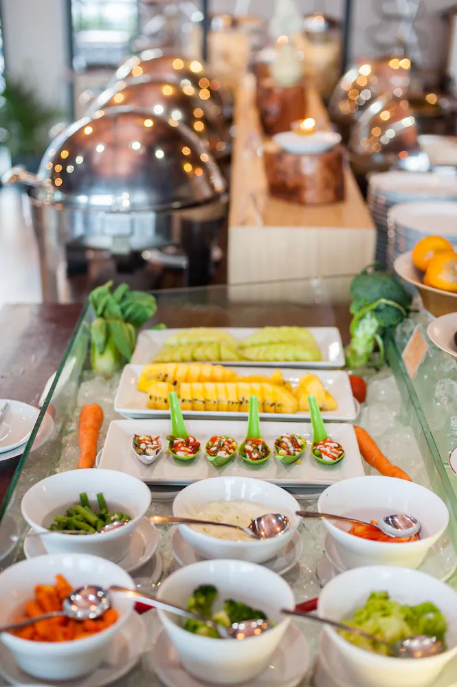Breakfast buffet