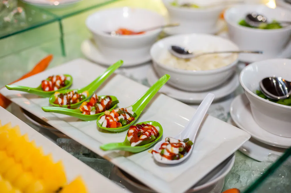 Breakfast buffet