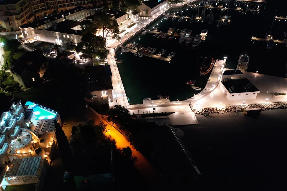 Front of property - evening/night