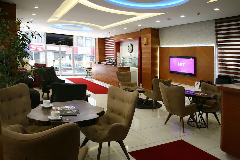 Lobby sitting area