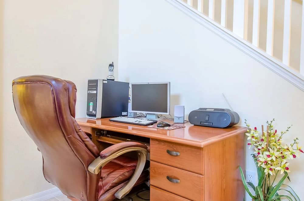 In-room business center